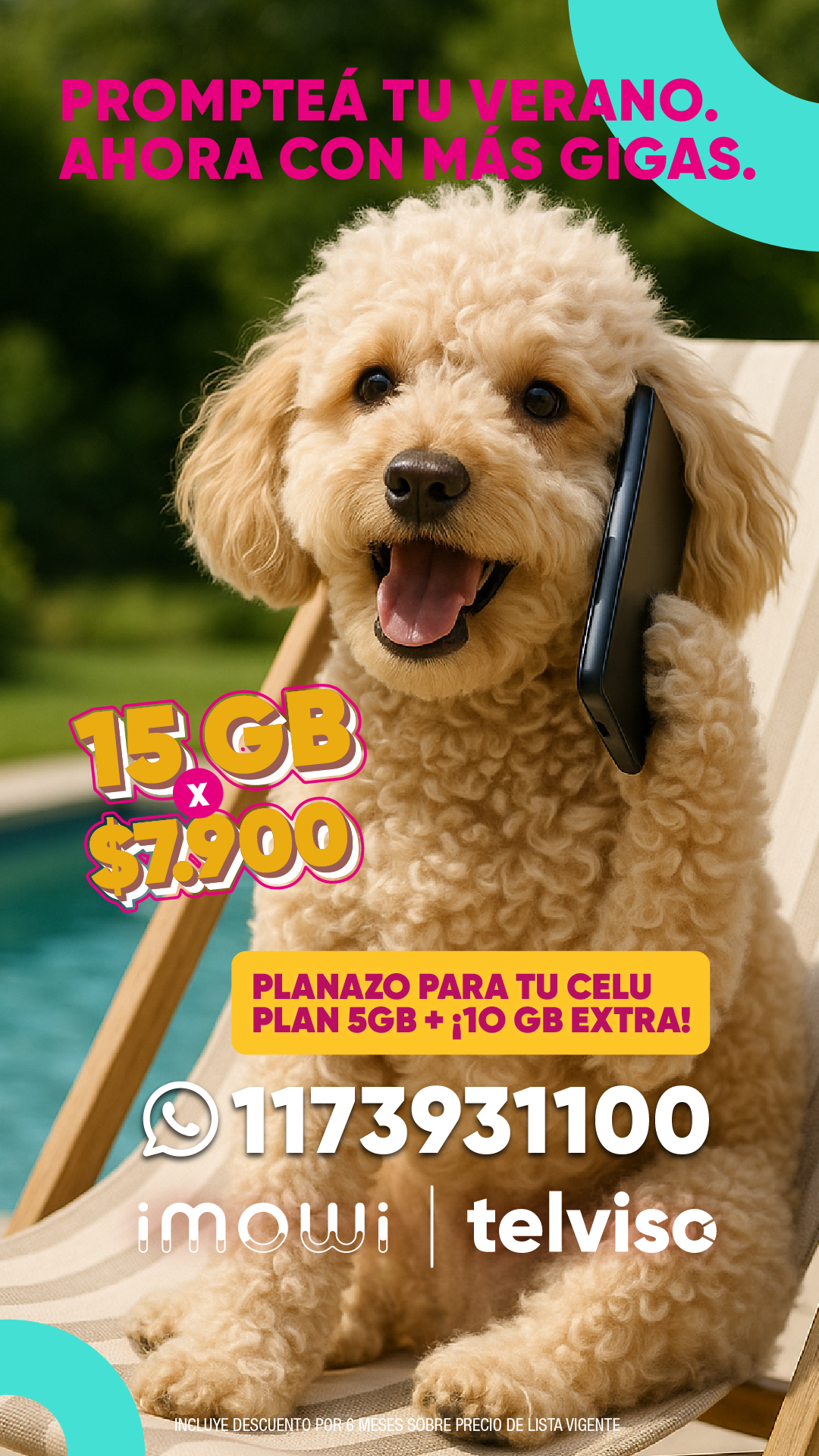 PROMO 15GB $7900 - DIC25 x 6M